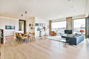 False ceiling with lighting